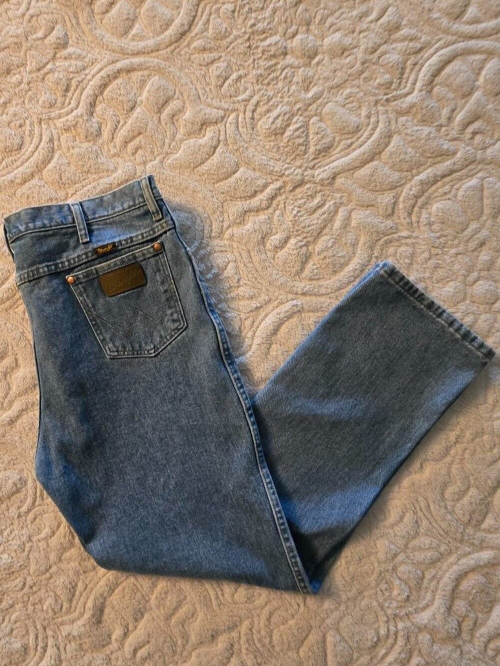 Wrangler 936ATW Antique Wash Classic Cowboy Cut Slim Fit Jean 38x32
